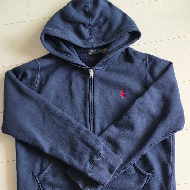 폴로 랄프로렌 후드 집업 보이즈 L 여성 55-66 qr인증