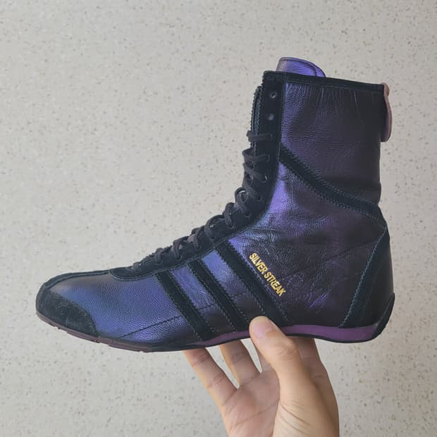 아디다스 실버 스트릭 하이 00s 복싱화 부츠 235