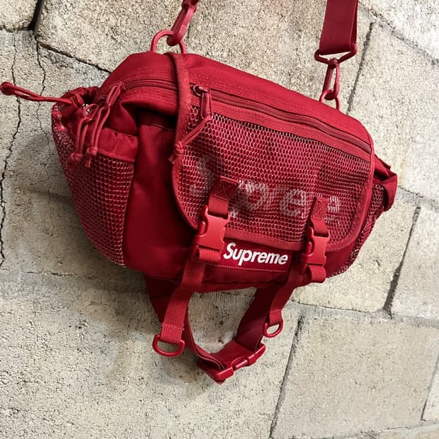 20SS 슈프림 웨이스트 백
