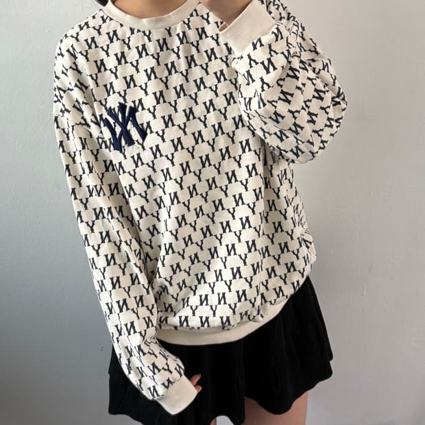 [L] MLB 로고 맨투맨