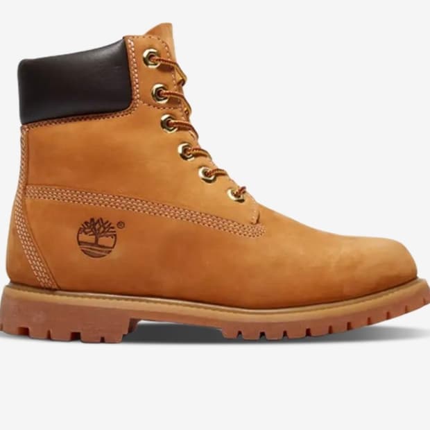 팀버랜드 6인치 프리미엄 워터프루프 부츠 위트 누벅 (미디움) (W)