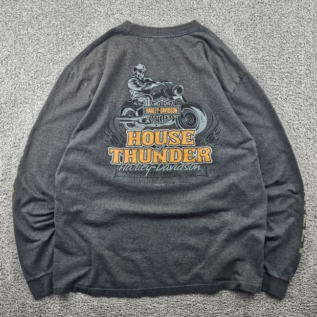 할리데이비슨 하우스 오브 썬더 바앤실드 롱슬리브 ( L ) / 11527