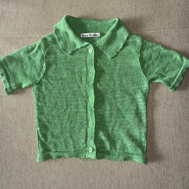 Acne Studios 반팔 니트 가디건