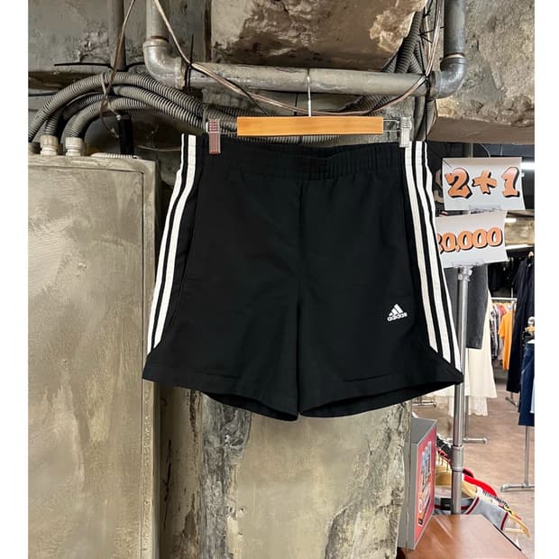 아디다스 하프 팬츠 블랙 90 #csz4088