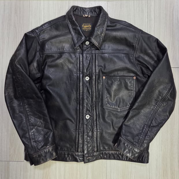 아웃스탠딩 대전판 레더자켓 m