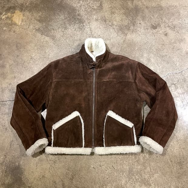 소가죽 무스탕 B-3 타입 자킷 (B5117)