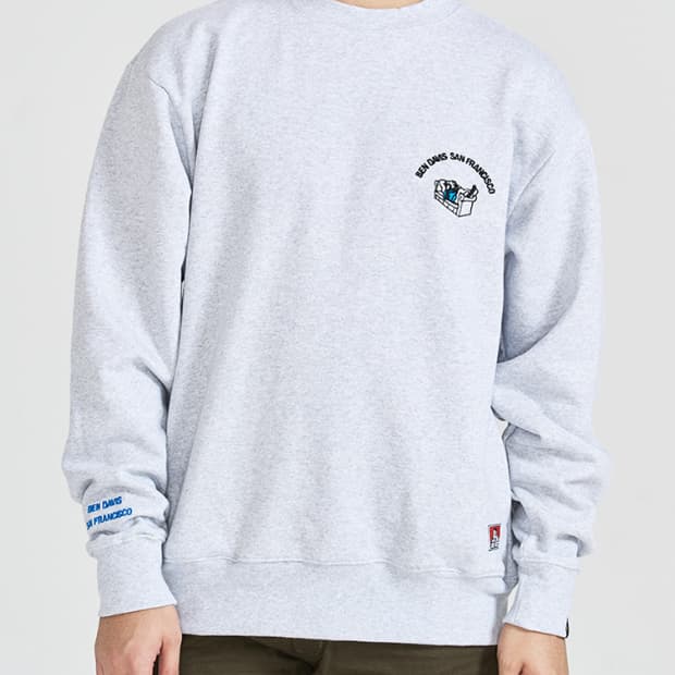 벤 데이비스 기모 맨투맨 