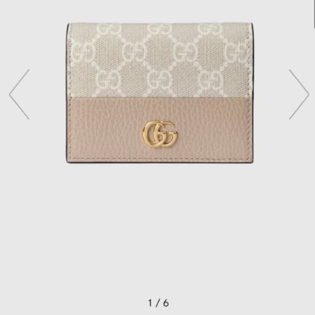 Gucci [GG 마몽] 카드 케이스 지갑