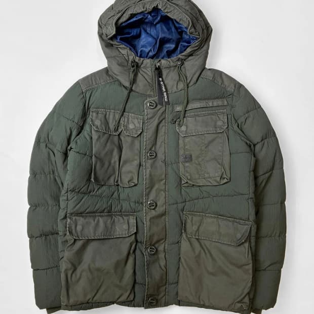 지스타로우 Whistler 유틸리티 후디드 패딩 PN5468