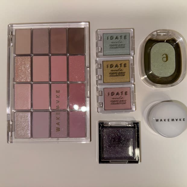 웨이크메이크 팔레트 + 아멜리섀도우 + 아이데이트 섀도우 (일본직구)