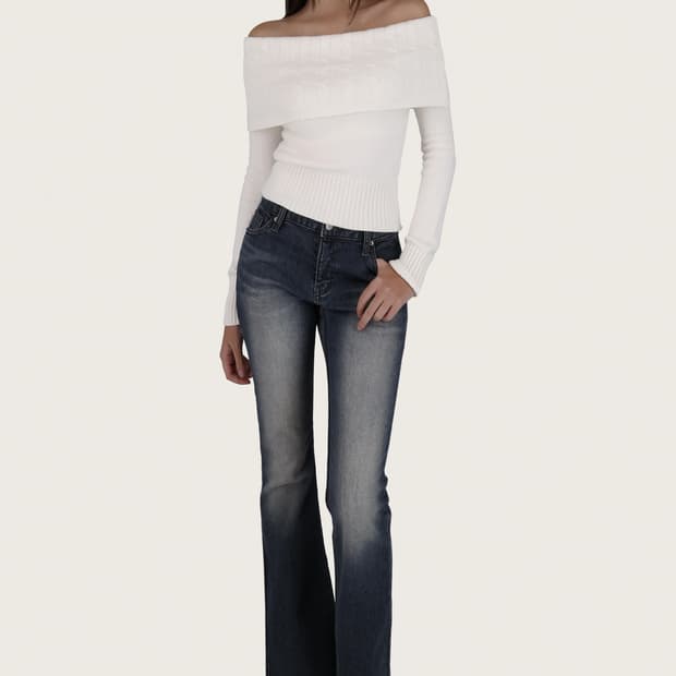 클리시어 cupcake 컵케이크 오프숄더