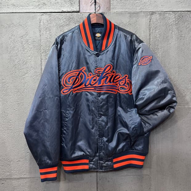 디키즈 새틴 바시티 자켓 (XL)  