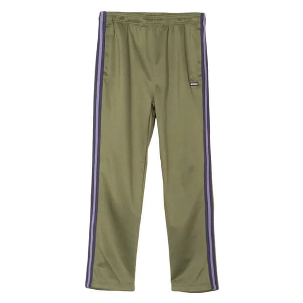 17FW Stussy Track Pant Olive 스투시 니들즈