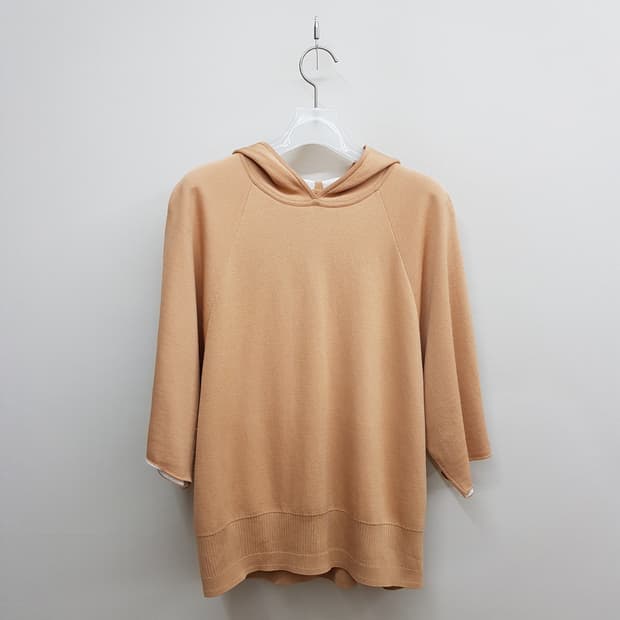 구호 KUHO 2022 후드 니트 탑 S사이즈