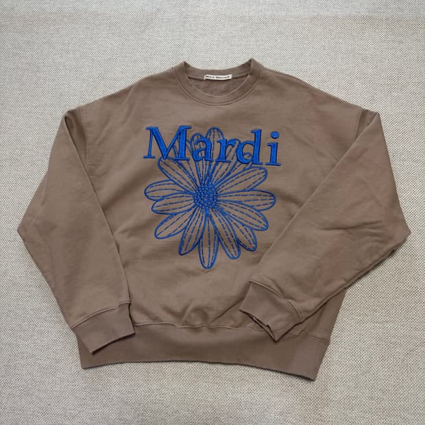 마르디 메크르디 시그니처 플라워 맨투맨