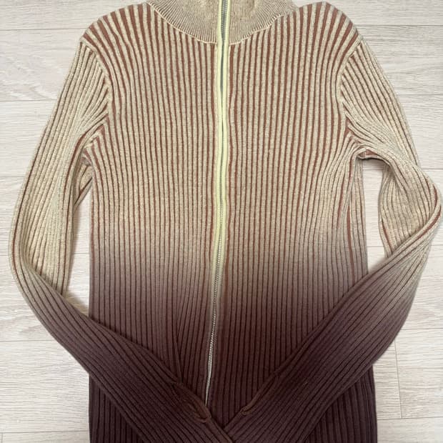 House of Sunny 니트 집업 XS