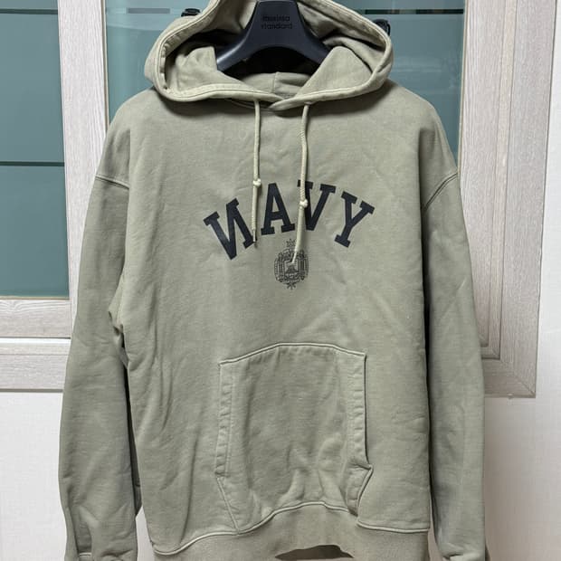 에스피오나지 네이발 아카데미 후드 스웻셔츠: 올리브 / M