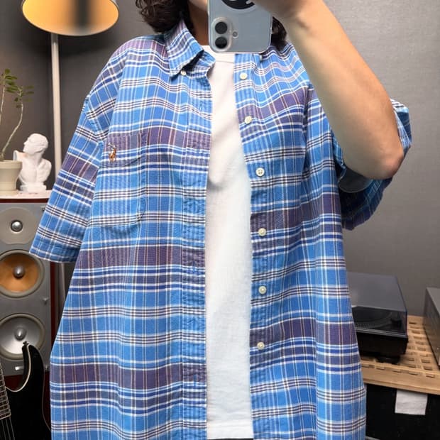 폴로 체크셔츠