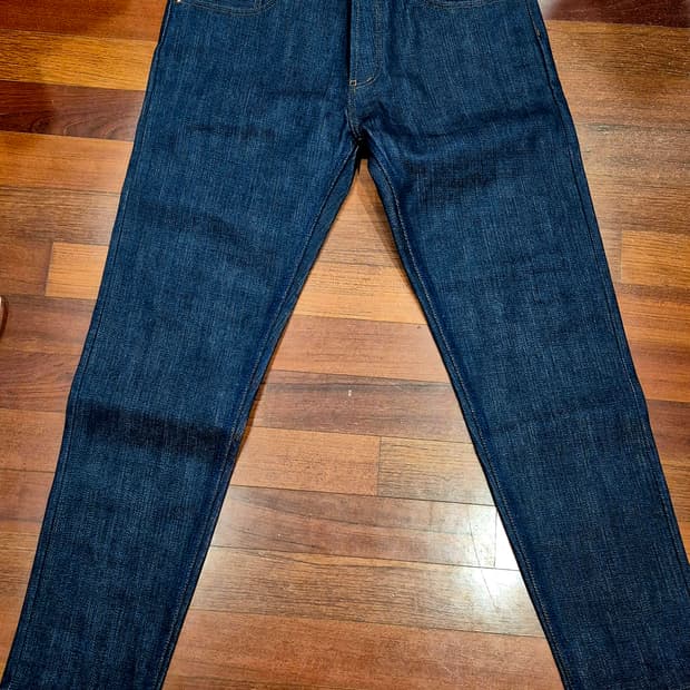 언브랜디드 21온즈 셀비지 데님