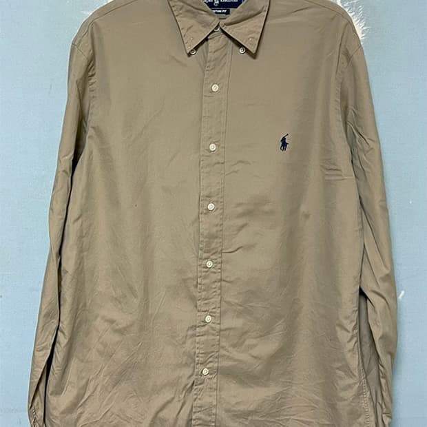 POLO 폴로 남자 캐주얼셔츠 춘추 기본 커스텀핏 M 95