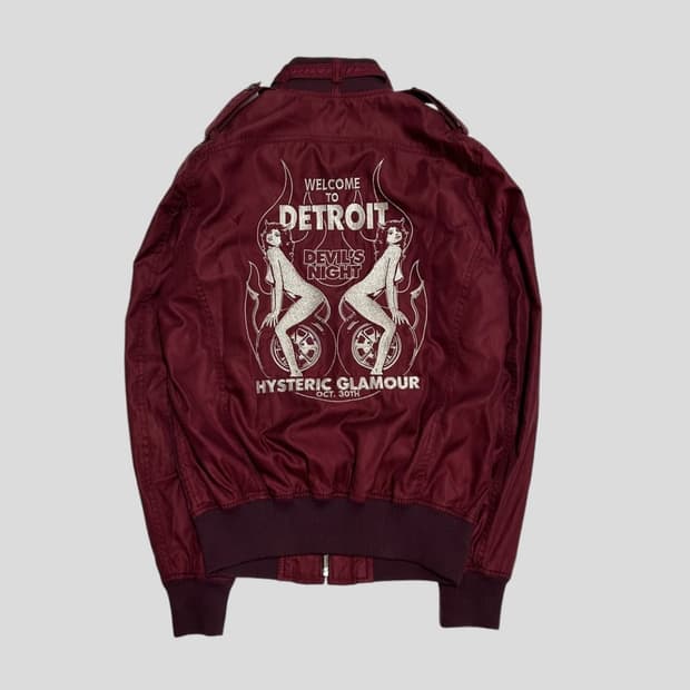 히스테릭글래머 디트로이트 자켓