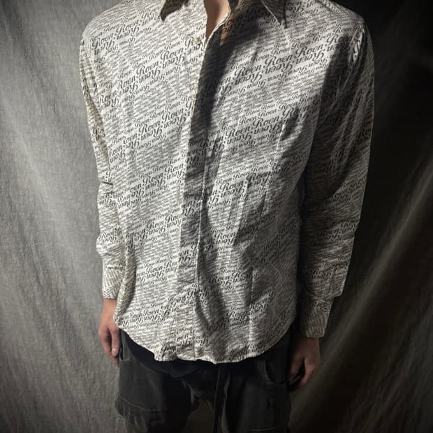 Roen All Over Logo Shirt 