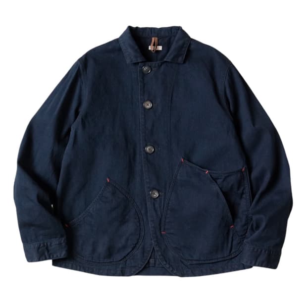 캐피탈 링고맨 커버올 인디고 데님 8oz