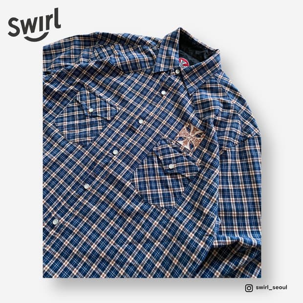🌊West Coast choppers western shirts
