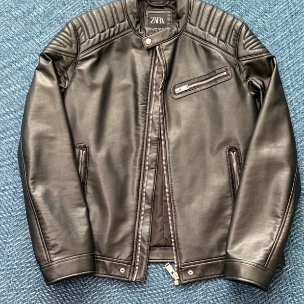 자라 레더 라이더 바이커 자켓