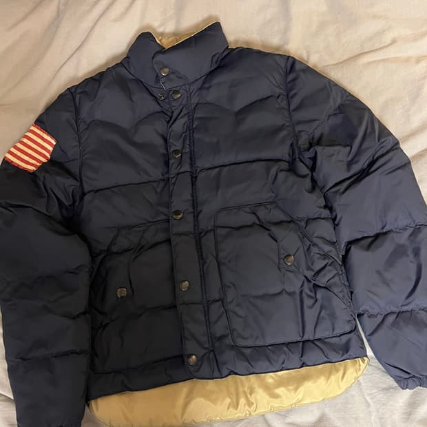 폴로 랄프로렌 데님앤서플라이 오리털패딩 S