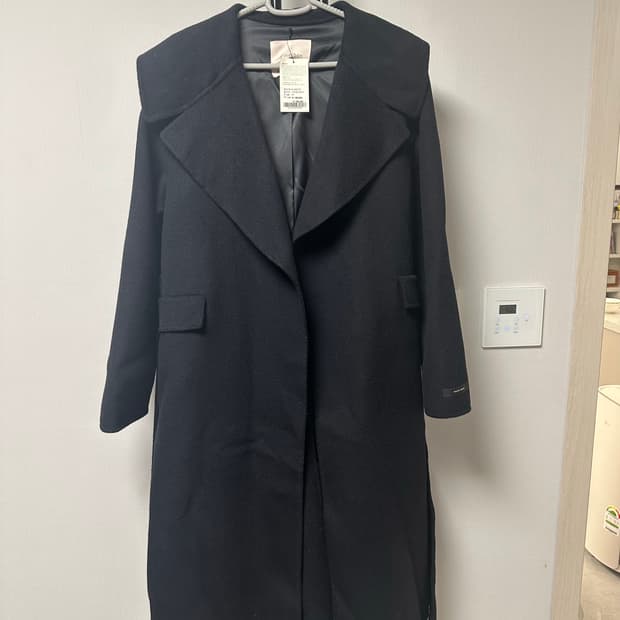 melbon 멜본  핸드메이드  빅카라  코트 -새상품