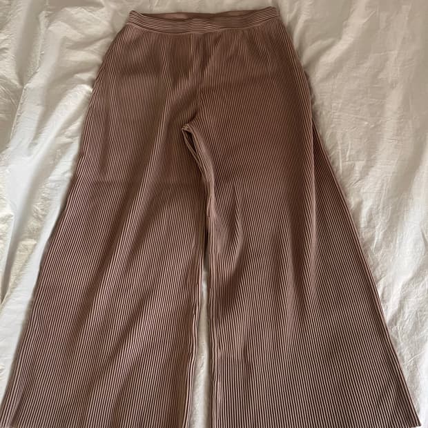 Theory 띠어리 말린장미 플리츠 밴딩 팬츠_S 사이즈