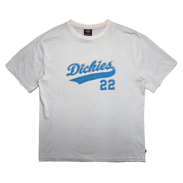 DICKIES 로고 프린팅티 화이트 M