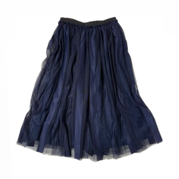 Tiered Mesh Skirt