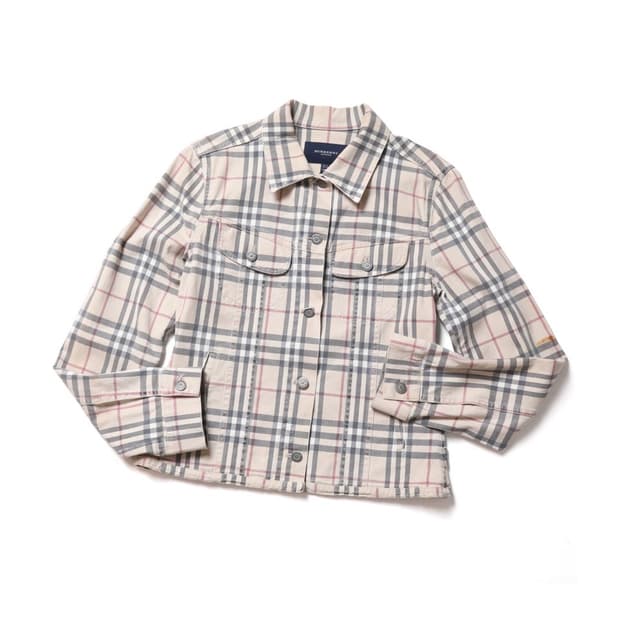 버버리 Burberry Nova Check Pattern Jacket