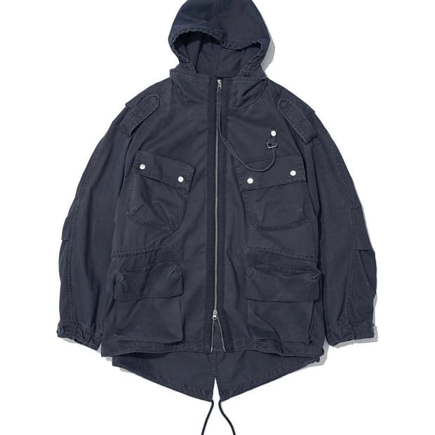 파르티멘토 우먼 2 IN 1 WASHED M65 FIELD JACKET