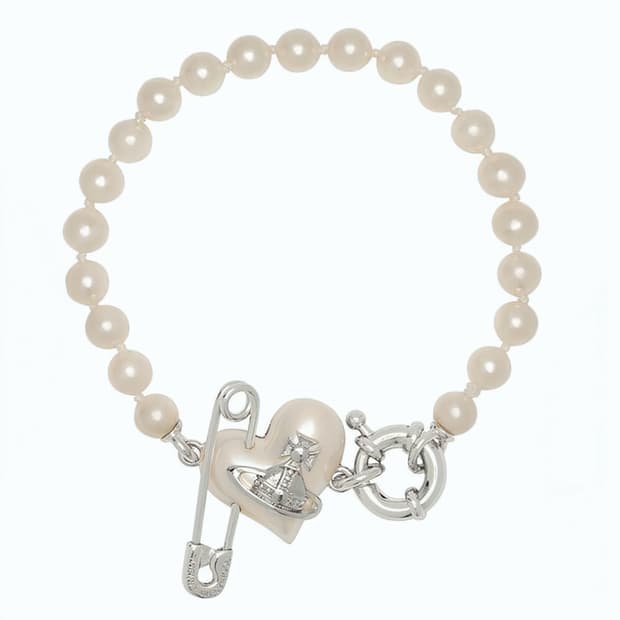 비비안웨스트우드 아카이브 오리에타 진주 펄 orb 팔찌(새상품)