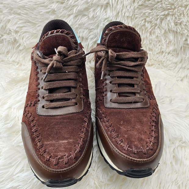 루이 리만 스웨이드 브라운 운동화