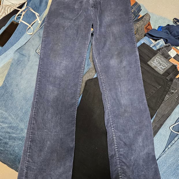 80s levi's 519 코듀로이 팬츠 31사이즈 화이트탭