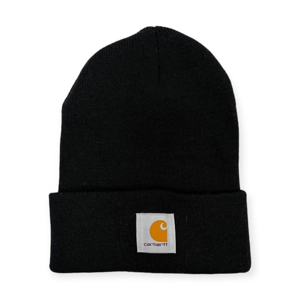 칼하트 로고 비니 모자