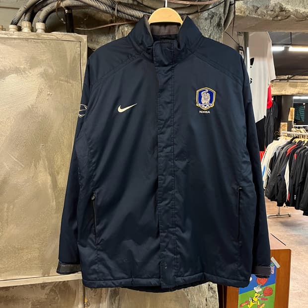 나이키 국대 필드 점퍼 자켓 네이비 L #csz2081