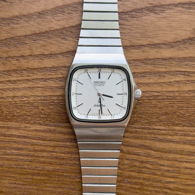 [중고] 1980s 세이코 SilverWave Square - tv