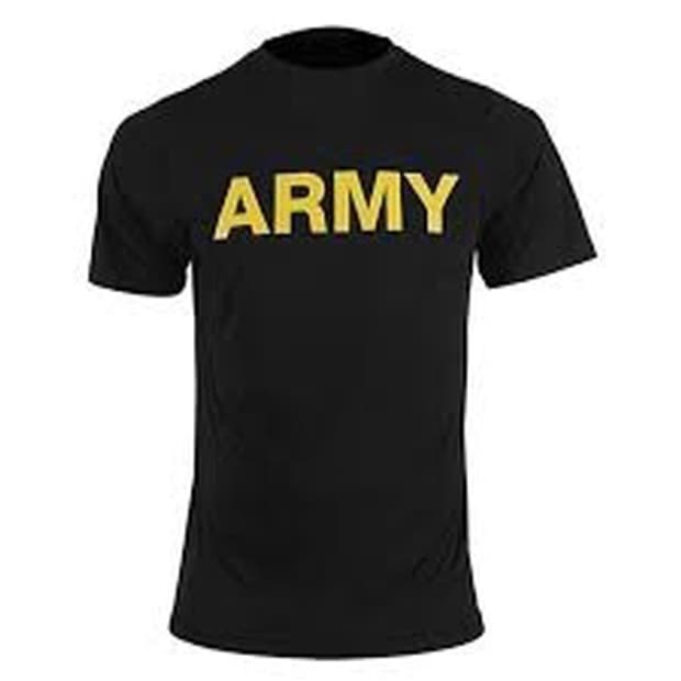 미군신형아미티셔츠