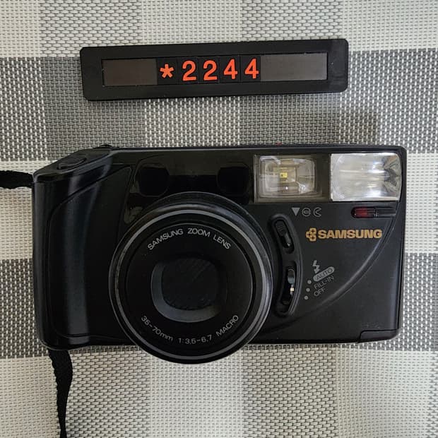 삼성 AF 줌 700 데이터백 필름카메라