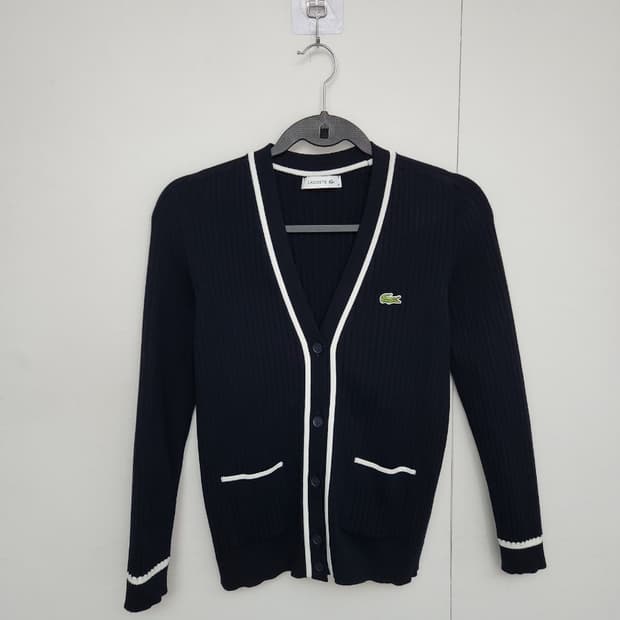 [LACOSTE 라코스테] 85 44 니트가디건 브이넥가디건