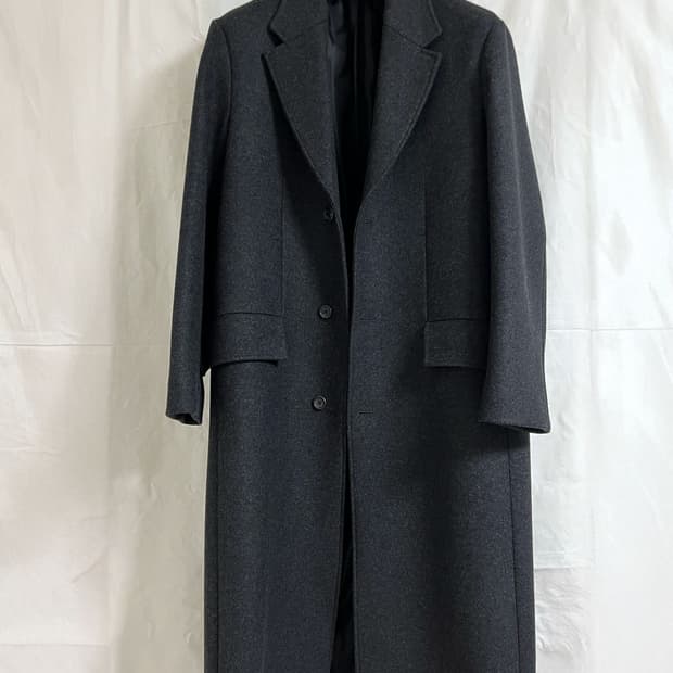 유스 체스터필드 코트 차코르 s