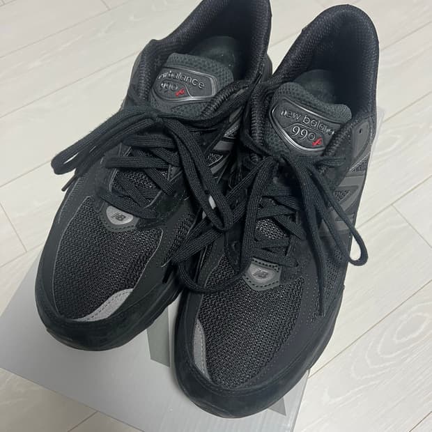 뉴발란스 990v6 Maide in USA 트리플블랙-D스탠다드 280