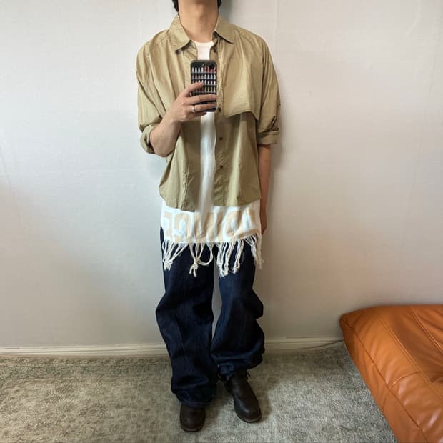Doublet Fringe Logo Short Sleeve Tee