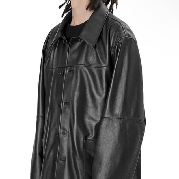 브라운야드 레더 카코트 2size