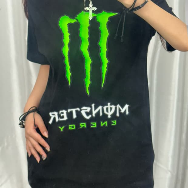 Monster Printed Short Sleeve